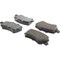 Centric Parts Semi-Metallic Brake Pads W/Hardware, 104.13071 104.13071 - alternate 4